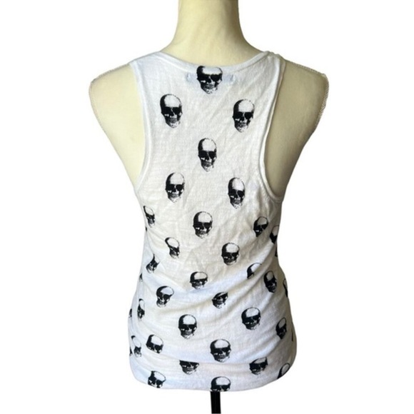 Skull Cashmere Skull Print Tank - Picture 4 of 6